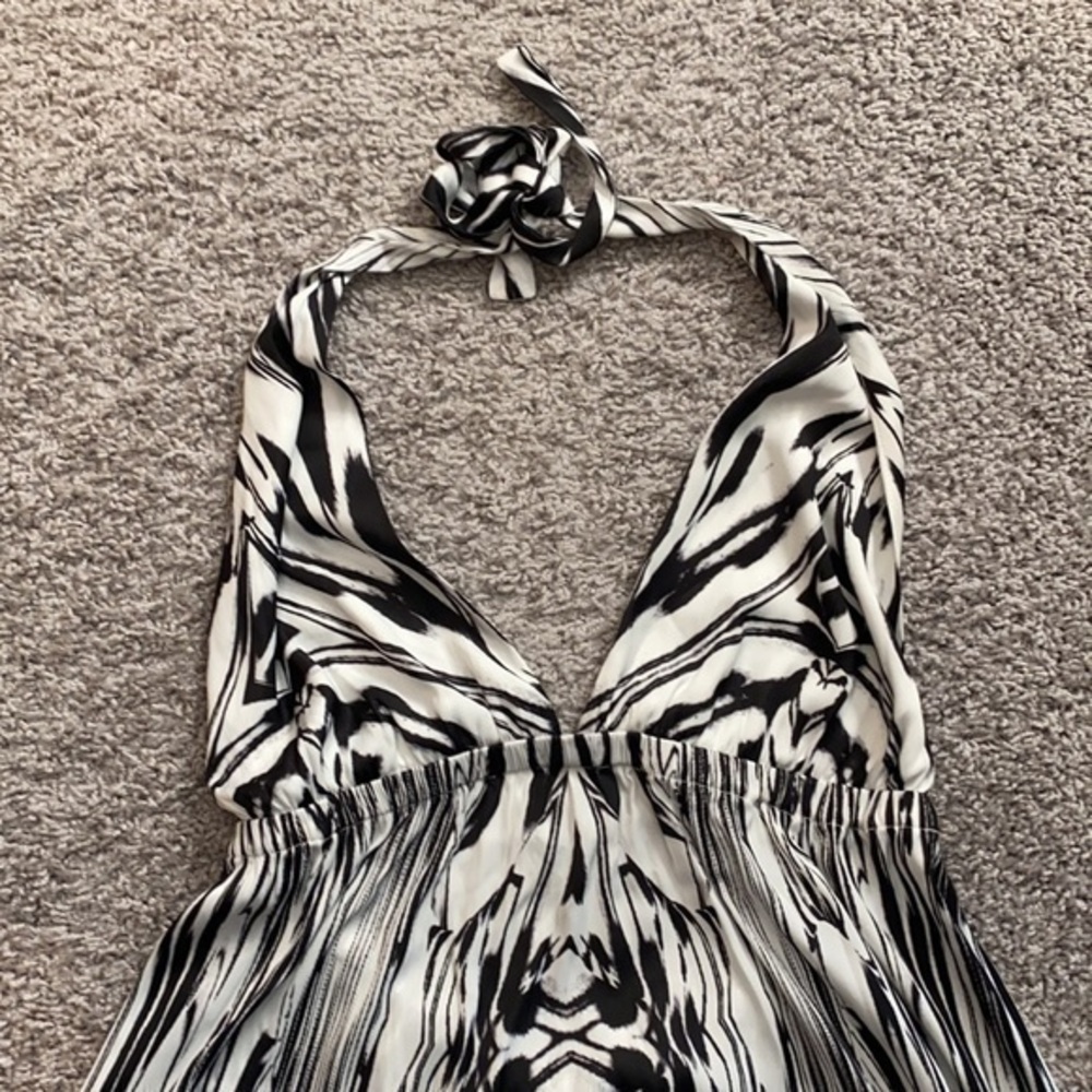 Lotta Stensson long halter dress.